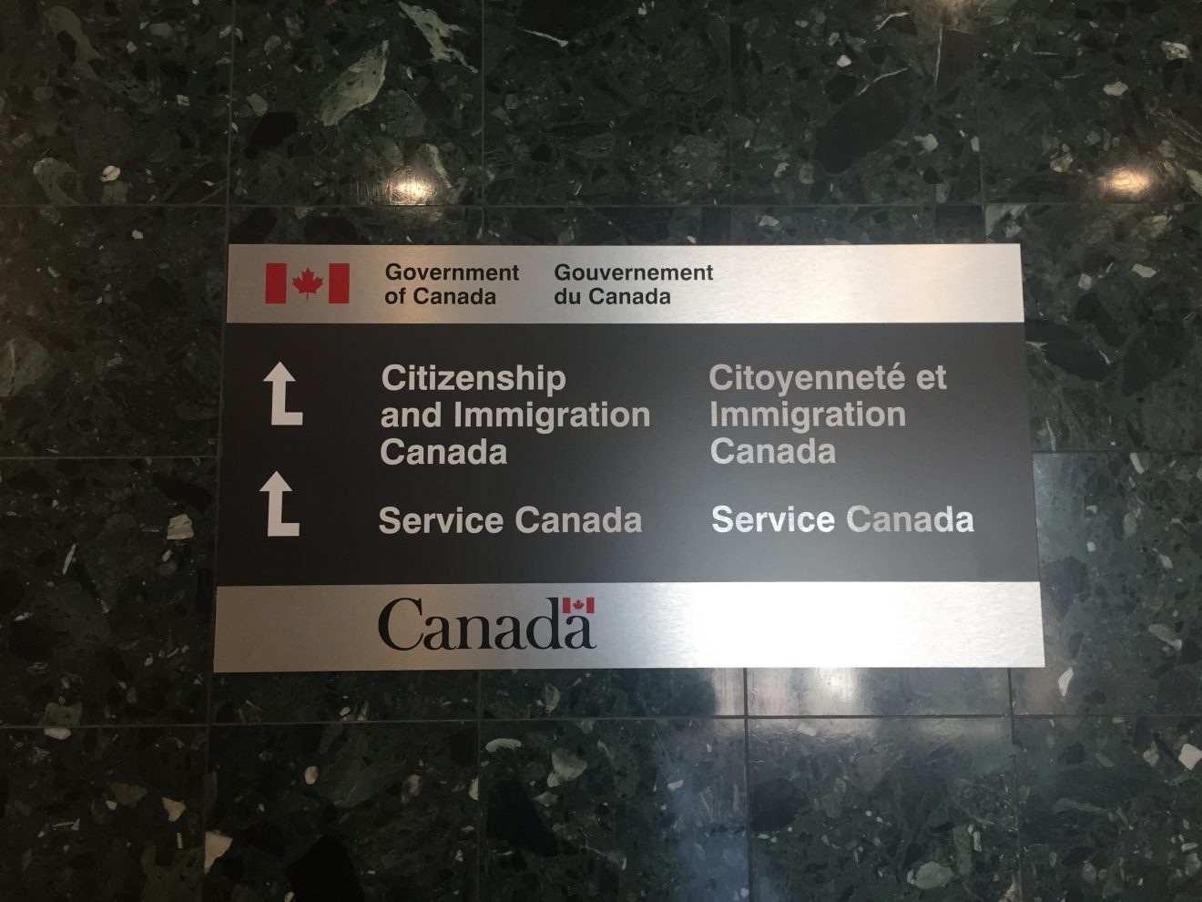 immigration sign